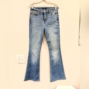 🔥7 For all Man kind Blue Women's Flare Jeans🔥